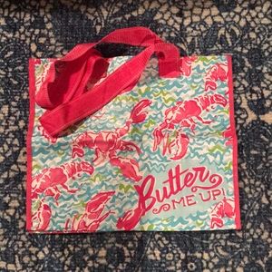Brand new Lilly Pulitzer lobster reusable bag